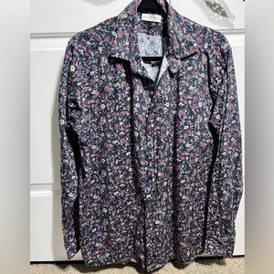 Etro Floral Print Button-Down Shirt 43 Euro